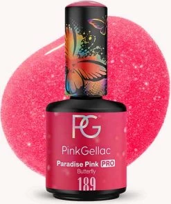 Pink Gellac - Paradise Pink - Gellak - Vegan - Roze - Glanzend - 15ml -Cosmetic Verkoop 1009x1200 1