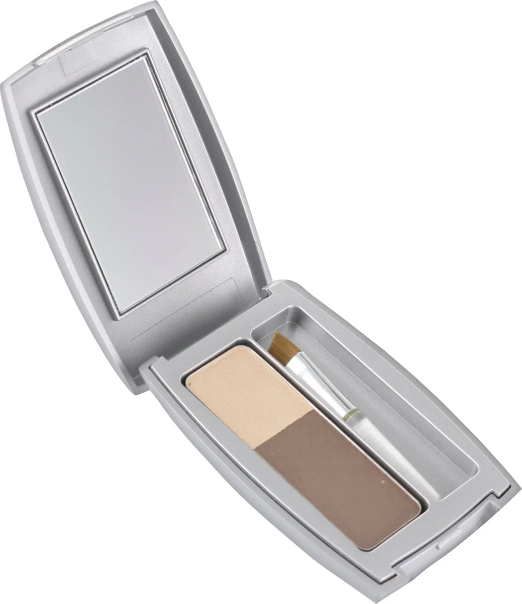 Herome Eye Care Wenkbrauw Poeder Taupe - Compact Brow Powder - Waterproof Verrijkt Met Panthenol - Volumineuze Wenkbrauwen 3 Herome Eye Care Wenkbrauw Poeder Taupe - Compact Brow Powder - Waterproof Verrijkt Met Panthenol - Volumineuze Wenkbrauwen