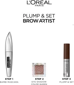 L'Oréal Brow Artist Plump & Set Wenkbrauwgel - 101 Blonde -Cosmetic Verkoop 1041x1200 9