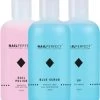 Nagel Vloeistoffen Set - UV Cleanser - Remover - Blue Scrub - 750ml