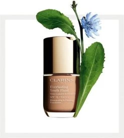 Clarins Everlasting Youth Fluid Illuminating & Firming Foundation - 110 Honey - Foundation - 30 Ml -Cosmetic Verkoop 1073x1200 2