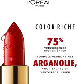 L’Oréal Paris Lippenstift Color Riche Satin - 125 Maison Marais Rood 17 L’Oréal Paris Lippenstift Color Riche Satin - 125 Maison Marais Rood -Cosmetic Verkoop 1088x1200 2