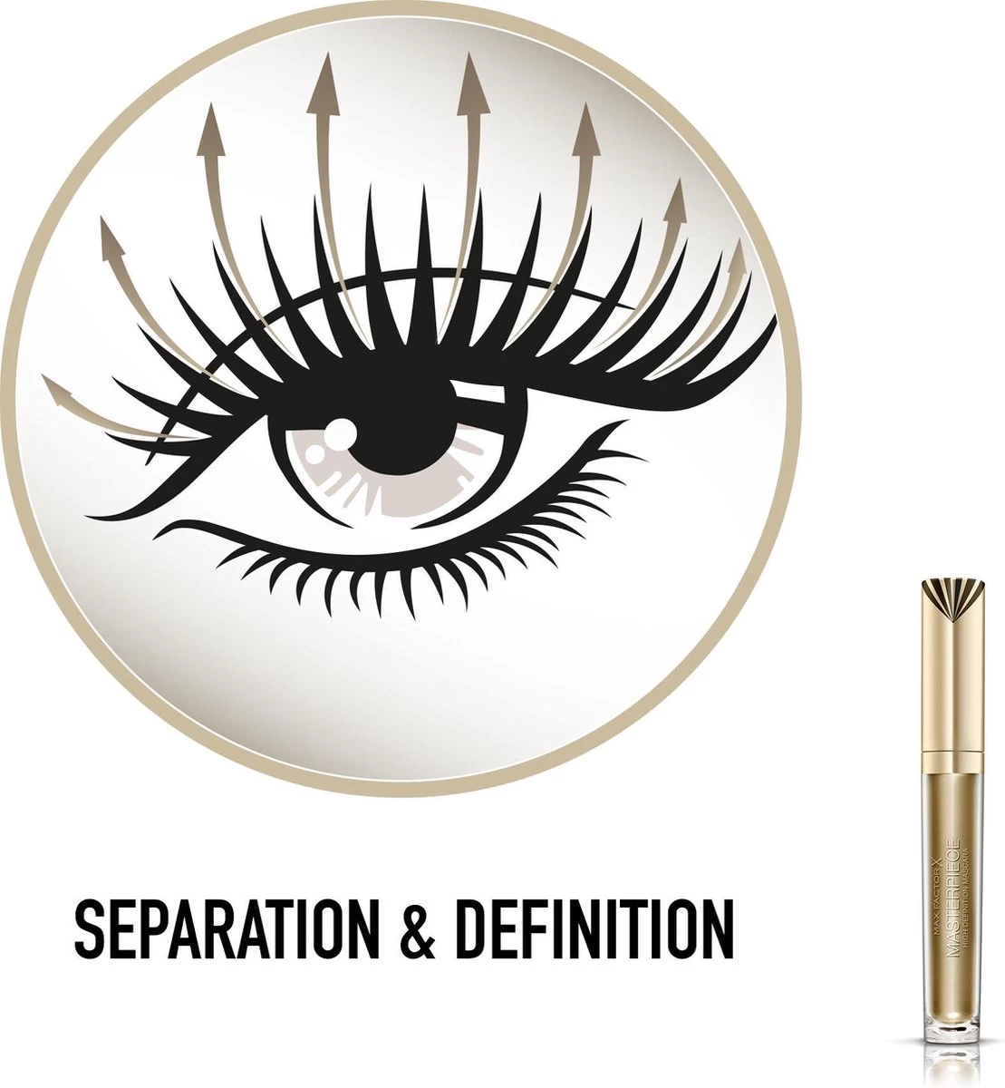 Max Factor Masterpiece Mascara - 001 Rich Black 7 Max Factor Masterpiece Mascara - 001 Rich Black - Afbeelding 5
