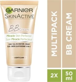 Garnier Face SkinActive - BB Cream Classic Light 5-in-1 Dagverzorging - 2x 50 Ml -Cosmetic Verkoop 1109x1200