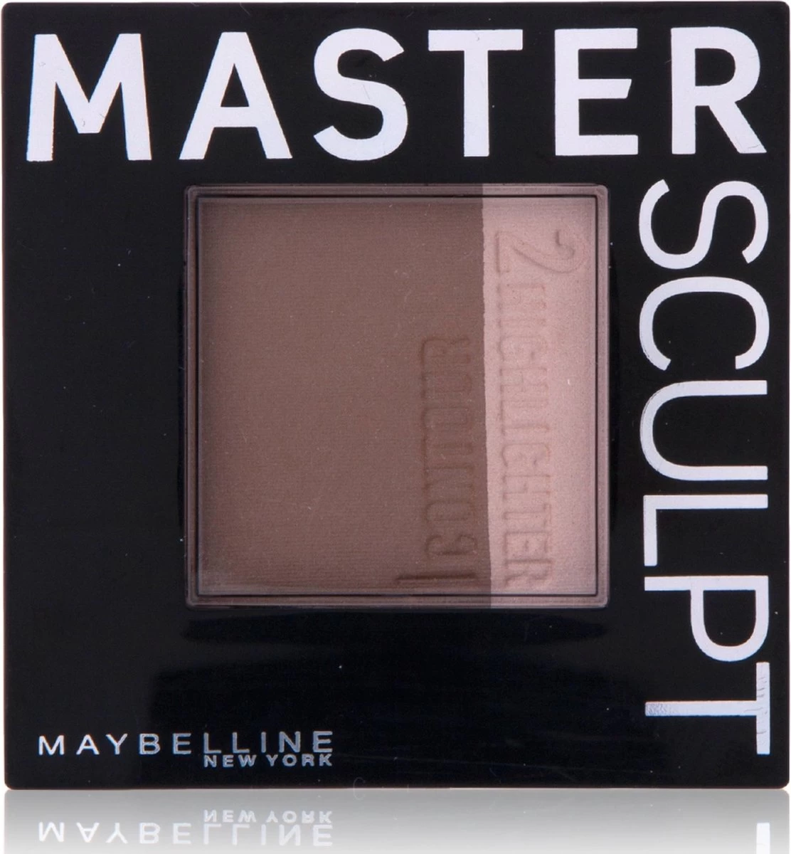 Maybelline Master Sculpt - Medium/Dark - Contouring Poeder 4 Maybelline Master Sculpt - Medium/Dark - Contouring Poeder - Afbeelding 2