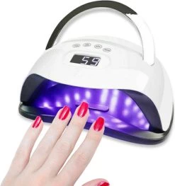 Rebela | Nageldroger | Gelnagels | GEL UV LED Nail Lamp 168w | UV Lamp Gelnagels | Led Nagellamp | Nageldroger | Wit 23 Rebela | Nageldroger | Gelnagels | GEL UV LED Nail Lamp 168w | UV Lamp Gelnagels | Led Nagellamp | Nageldroger | Wit -Cosmetic Verkoop 1128x1200