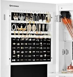Nancy's Make-up Organizer – Sieraden & Spiegelkast – Spiegelkast, Deur & Wandhouder Met Binnenspiegel – Make-up Opbergen -Cosmetic Verkoop 1133x1200 4