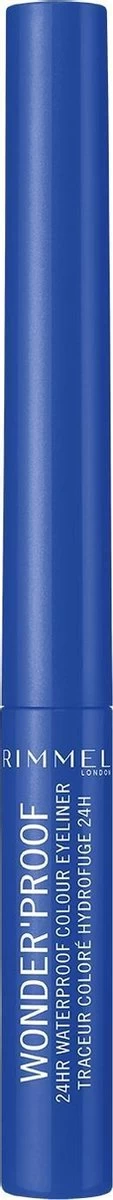 Rimmel London Rimmel Wonder'proof Liner Eyeliner - 005 Blue 11 Rimmel London Rimmel Wonder'proof Liner Eyeliner - 005 Blue - Afbeelding 9