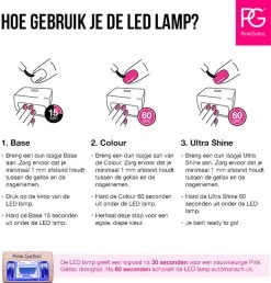 Pink Gellac - LED Lamp - Nageldroger Voor Gellak - Roze - Met Timer -Cosmetic Verkoop 1149x1200 2