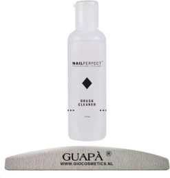 GUAPÀ® Brush Cleaner Voor Het Schoonmaken Van Gel, Acryl & Nail Art Penselen | Nepnagels | Gellak Nagels | Acryl Nagels | 100 Ml