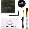 Sensage Wenkbrauwgel Set | Brow Soap | Pomade Donkerbruin | Wenkbrauw Serum | Wenkbrauw Borstel 3 Stuks