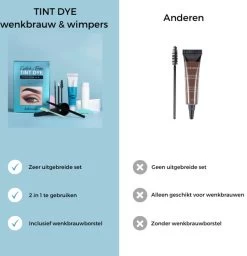 2 In 1 - Henna Wenkbrauwverf En Wimperverf - Bruin - Henna Brows - DIY Henna Brows Kit - Starterspakket Met Vele Extra's - 30 Ml -Cosmetic Verkoop 1159x1200 4