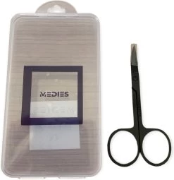 Medies - Professionele Schaar Voor Wenkbrauwen | Wenkbrauw Schaartje | Wenkbrauwschaar | Wenkbrauw Schaar | Gebogen Schaar| Schaar Voor Baard | Wenkbrauw Trimmer | Baardschaar - RVS - Zwart -Cosmetic Verkoop 1162x1200 15