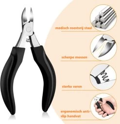 Nageltang Incl. Vijl En Ingegroeide Teennagel Lifter- Nagelknipper - Teennagelknipper - Nagelschaar - Ingegroeide Teennagels - Dikke Nagels - Nagelknipper Set - Pedicure Set -Cosmetic Verkoop 1163x1200 2