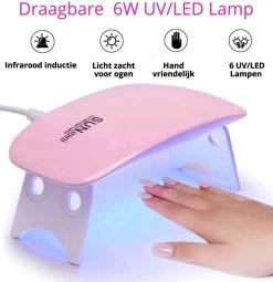 Royala H - Gellak Starterspakket + Inclusief Portable UV LED Lamp + Met 6 Verschillende Gellak Kleuren - Gellak Lamp – Topcoat - Basecoat - Alle Benodigdheden In Eén -Cosmetic Verkoop 1164x1200 2