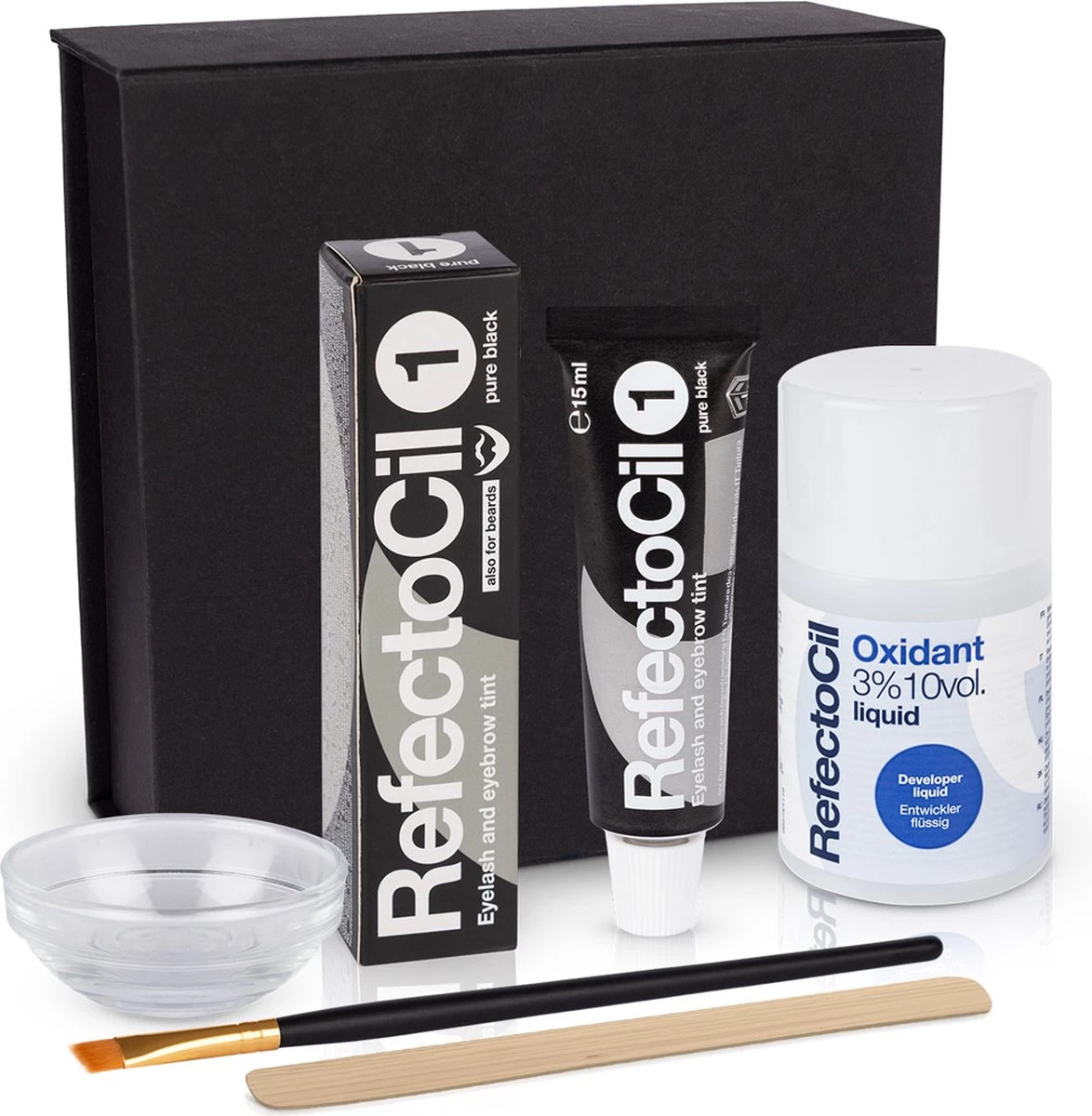 Beauty & Care - Refectocil Wimperverfset Zwart No. 1 - Starterspakket 3 Beauty & Care - Refectocil Wimperverfset Zwart No. 1 - Starterspakket