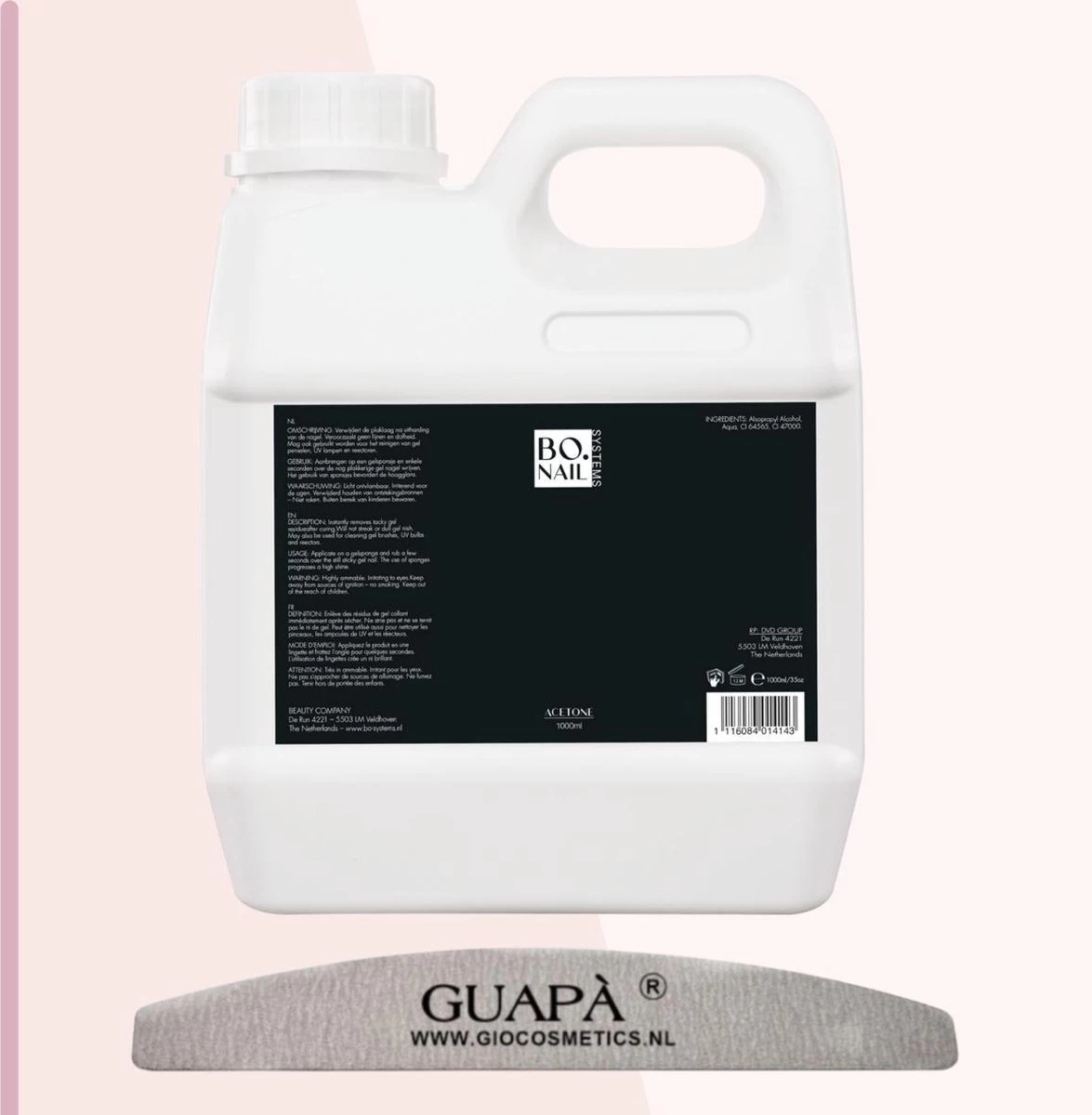 GUAPÀ® Aceton Puur 1000 Ml | Nagel Verwijderaar Voor Gellak, Acrylic, Nagellak, Gelnagels | Nagellak Remover | Acetone 3 GUAPÀ® Aceton Puur 1000 Ml | Nagel Verwijderaar Voor Gellak, Acrylic, Nagellak, Gelnagels | Nagellak Remover | Acetone
