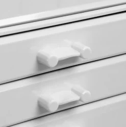 Nancy's Cutler Make-Up Organizer - Make-Up Opslag - 4 Lades - Open Vakken - Wit - Acryl - 24 X 13.5 X 18.5 Cm -Cosmetic Verkoop 1191x1200 14