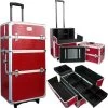 Veronica NAIL-PRODUCTS Aluminium Nagel Trolley 3 In 1 CROCO ROOD, Pedicure, Manicure. Ook Als Sinterklaas Trolley, Trolly, Koffer! -Cosmetic Verkoop 1193x1200 10