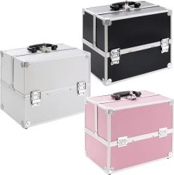 AREBOS Cosmeticakoffer Beauty Case Multikoffer 15 L Roze -Cosmetic Verkoop 1197x1200 37