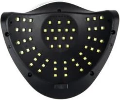 DANIQQI - 180 Watt UV LED Lamp Gelnagels - 57 LED Lampen- Nagel - UV - LED Lamp - Wit - Zwart - Nagellamp - Nail Dryer - Nagels - Salon - Timer - Professioneel - Super Krachtig - Extra Lang Snoer - Moederdag -Cosmetic Verkoop 1200x1006
