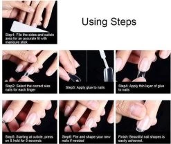 GUAPÀ® Nageltips 100 Stuks In Stevige Doos | Plaknagels | Nepnagels | Nagelverlenging Acryl En Gel | Transparant -Cosmetic Verkoop 1200x1012