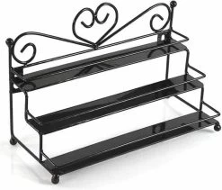 Confibel Nagellak Organizer - Nagellak Flesjes Houder - Essentiële Oliën Organizer - Rek Voor Flesjes - Wanddecoratie - Zwart -Cosmetic Verkoop 1200x1025 5