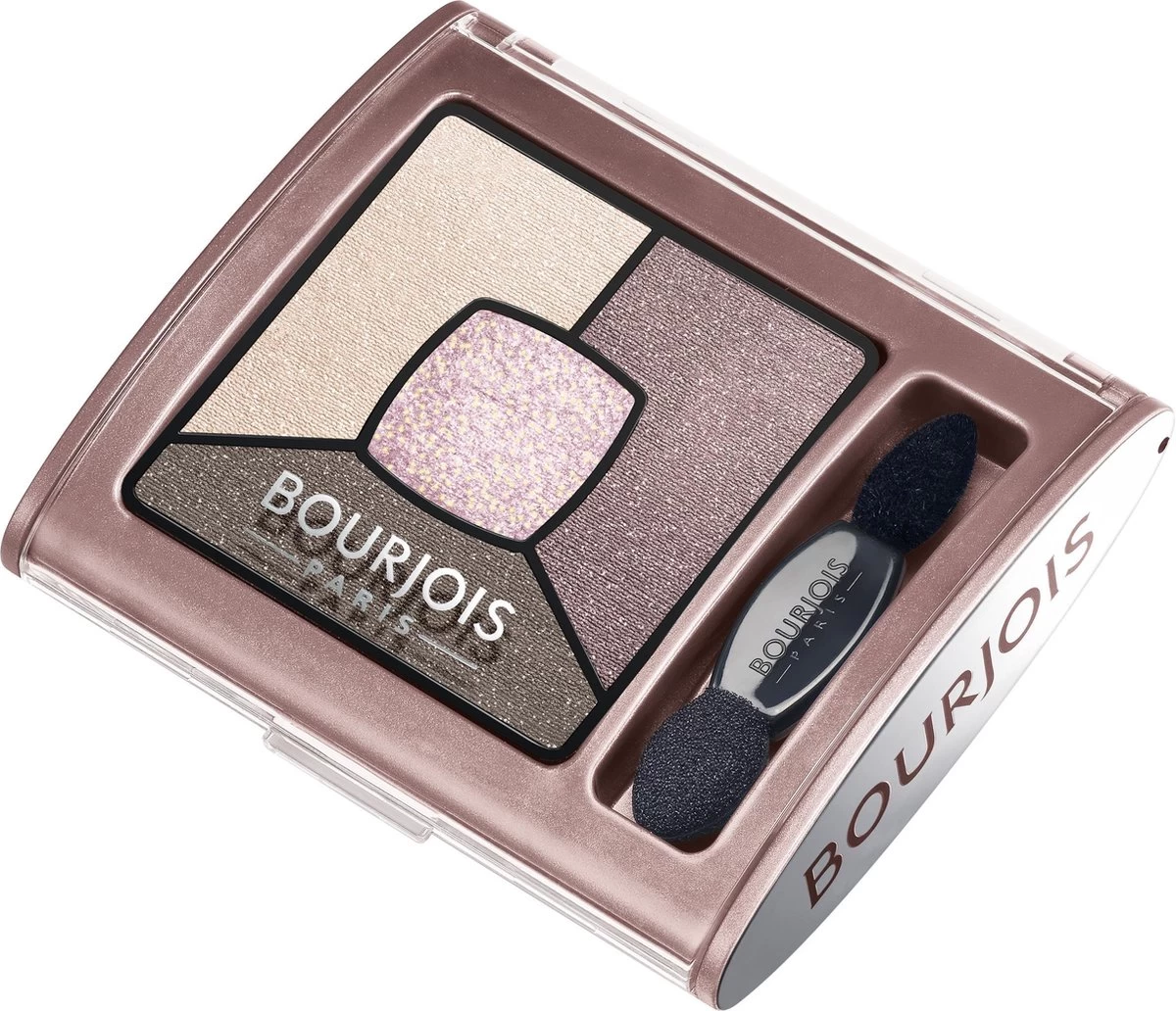 Bourjois Smoky Stories Quator Oogschaduw 4 Bourjois Smoky Stories Quator Oogschaduw - Afbeelding 2