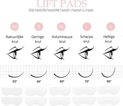 Merkloos Wimper & Wenkbrauw Lifting Set - Wimperlift - Wenkbrauwlift - Lashlift - Browlift - Proffesional Wimperlifting - Lash Lift - Wimperkit - Wenkbrauwkit - Permanent Gekrulde Wimpers - Lashes And Brows - Lash & Brow Kit -Cosmetic Verkoop 1200x1036 4
