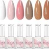 De Sera Gellak 6-delige Set - Gel Nagellak - Nude Edition - 10ml - Nude Kleuren