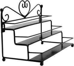 Confibel Nagellak Organizer - Nagellak Flesjes Houder - Essentiële Oliën Organizer - Rek Voor Flesjes - Wanddecoratie - Zwart -Cosmetic Verkoop 1200x1073 2