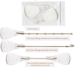 Face Lift Tape - Licht Haar - Facelift Zonder Chirurgie - Instant Eyes, Face And Neck Lift - Blond/wit/licht Haar - 40 Stuks - Transparent 12 Face Lift Tape - Licht Haar - Facelift Zonder Chirurgie - Instant Eyes, Face And Neck Lift - Blond/wit/licht Haar - 40 Stuks - Transparent -Cosmetic Verkoop 1200x1077 3