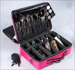 VDD Visagie Make Up Koffer - Make Up Cosmetica Tas - Beauty Case - Reiskoffer - Groot 41 X 31 X 14 Cm -Cosmetic Verkoop 1200x1120 5