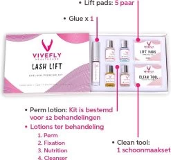 Vivefly Healthcare Wimperlifting Set - Complete Kit Voor Wimper- En Wenkbrauw Lifting - Extra Sterke Lijm - 25-delig - Wimperlift - Lash Lift Kit - Wimperserum - Wimpers Krullen - Brow Lamination - Geschikt Voor Professioneel Gebruik -Cosmetic Verkoop 1200x1121 3