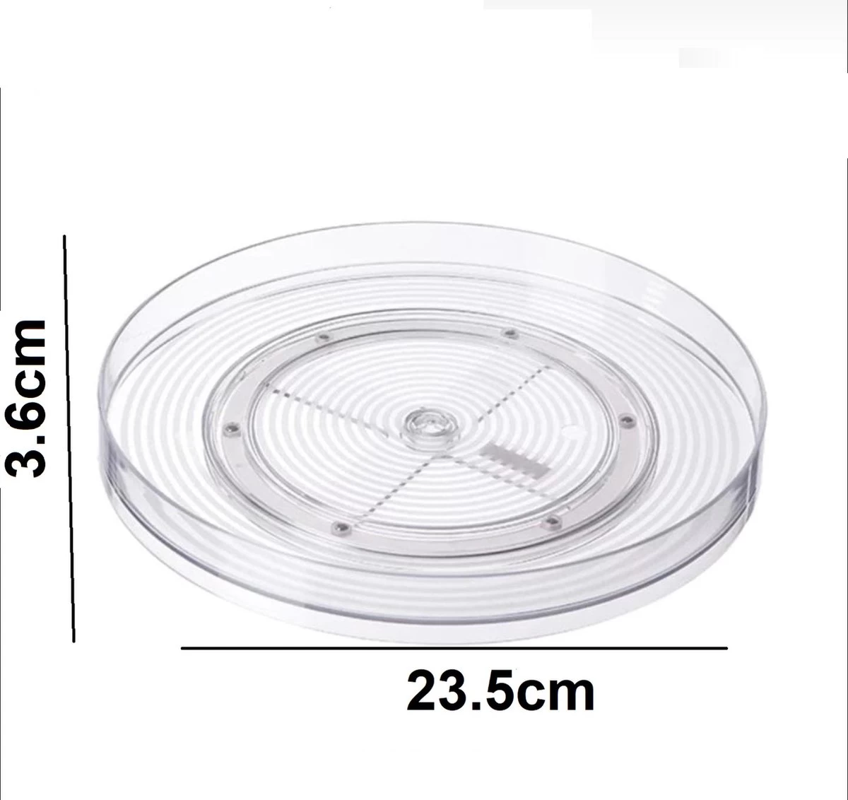 Make Up Organizer - 360° Draaibare Plateau - Make Up - Organizer - Orderner 6 Make Up Organizer - 360° Draaibare Plateau - Make Up - Organizer - Orderner - Afbeelding 4