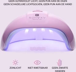 Merkloos Nagel UV Lamp Gelnagels - LED Lamp - Gellak - Nagellak Droger - Nagellak - 36W - Roze -Cosmetic Verkoop 1200x1136 1