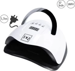 DANIQQI - 180 Watt UV LED Lamp Gelnagels - 57 LED Lampen- Nagel - UV - LED Lamp - Wit - Zwart - Nagellamp - Nail Dryer - Nagels - Salon - Timer - Professioneel - Super Krachtig - Extra Lang Snoer - Moederdag -Cosmetic Verkoop 1200x1137 1