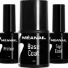 Méanail Gellak – Starterspakket - Primer 15ml - Base Coat 10ml - Top Coat 15ml - Voor Led Lamp - Gel Nagellak 2 Méanail Gellak – Starterspakket - Primer 15ml - Base Coat 10ml - Top Coat 15ml - Voor Led Lamp - Gel Nagellak -Cosmetic Verkoop 1200x1140 1
