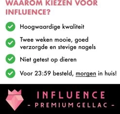 Merkloos Influence Premium Gellac Startersset #ESSENTIALSERIE - Primer - Basecoat - Topcoat 6 Merkloos Influence Premium Gellac Startersset #ESSENTIALSERIE - Primer - Basecoat - Topcoat -Cosmetic Verkoop 1200x1143 1