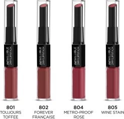 L’Oréal Paris Lippenstift Infaillible 24H - 801 Toujours Toffee 5 Ml 16 L’Oréal Paris Lippenstift Infaillible 24H - 801 Toujours Toffee 5 Ml -Cosmetic Verkoop 1200x1147 2