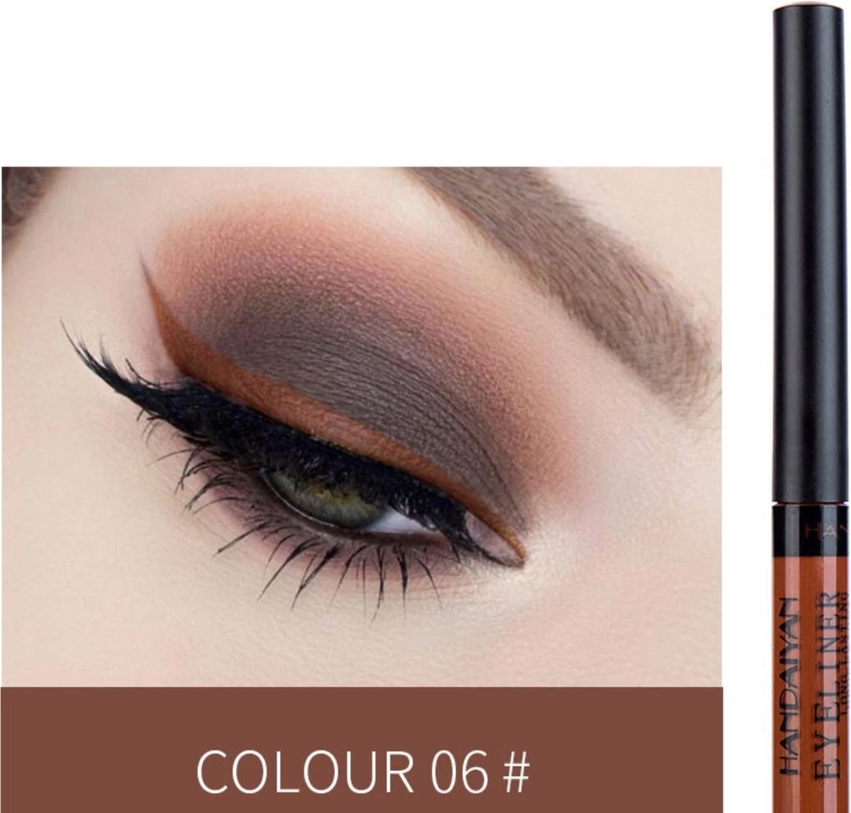 Handaiyan Liquid Eyeliner – 12 Verschillende Kleuren - Make Up – Set - Kleur - Cadeau - Kleuren - Waterproof & Langhoudend 14 Handaiyan Liquid Eyeliner – 12 Verschillende Kleuren - Make Up – Set - Kleur - Cadeau - Kleuren - Waterproof & Langhoudend - Afbeelding 12