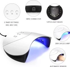 Royala Gellak D4 Starterspakket + Inclusief UV Lamp + Met 10 Verschillende Gellak Kleuren - Gellak Lamp – Gellac Set - Alle Benodigdheden In Eén - Uitgebreid 62-Delig Pakket -Cosmetic Verkoop 1200x1148 5