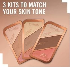 Rimmel London Kate Sculpting Palette Gezichtspoeder - Coral Glow -Cosmetic Verkoop 1200x1148 8