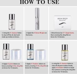 Brow Lift-Lamination – Nieuwe Behandeling Voor Mooier, Voller En Sprekende Wenkbrauwen. Krachtige Maar Natuurlijke Uitstraling. Meerdere Behandelingen. -Cosmetic Verkoop 1200x1149 1