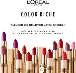 L’Oréal Paris Lippenstift Color Riche Satin - 125 Maison Marais Rood 23 L’Oréal Paris Lippenstift Color Riche Satin - 125 Maison Marais Rood -Cosmetic Verkoop 1200x1158 17