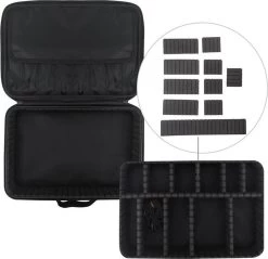 Cosmetica Koffer - Make-up Koffer Met Verstelbare Vakken - Visagie En Nagelstyliste Beauty Koffer - 35x25x11CM -Cosmetic Verkoop 1200x1160 6