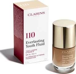Clarins Everlasting Youth Fluid Illuminating & Firming Foundation - 110 Honey - Foundation - 30 Ml -Cosmetic Verkoop 1200x1166 2
