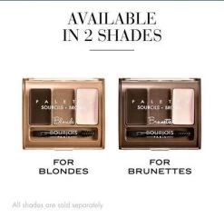 Bourjois Brow Palette Wenkbrauwmake-up - 2 Brunette -Cosmetic Verkoop 1200x1167 43