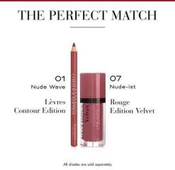 Bourjois Levres Contour Edition Lip Liner Contour Lip Pencil - 01 Nude Wave -Cosmetic Verkoop 1200x1173 21