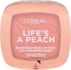 L’Oréal Paris Make-Up Designer Wake Up & Glow Blush - 01 Life's A Peach - Blush 17 L’Oréal Paris Make-Up Designer Wake Up & Glow Blush - 01 Life's A Peach - Blush -Cosmetic Verkoop 1200x1180 4
